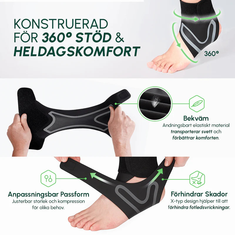 Kifaya - Fotvalvsstöd för Plattfot och Hålfot