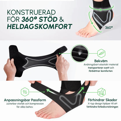 Kifaya - Fotvalvsstöd för Plattfot och Hålfot