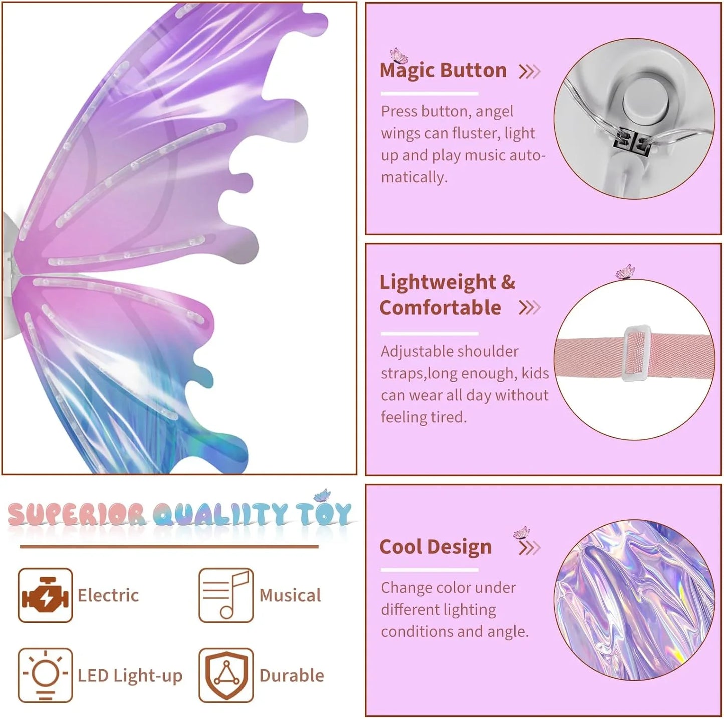 Kifaya - Elektriska fe-vingar Musikaliska regnbågar