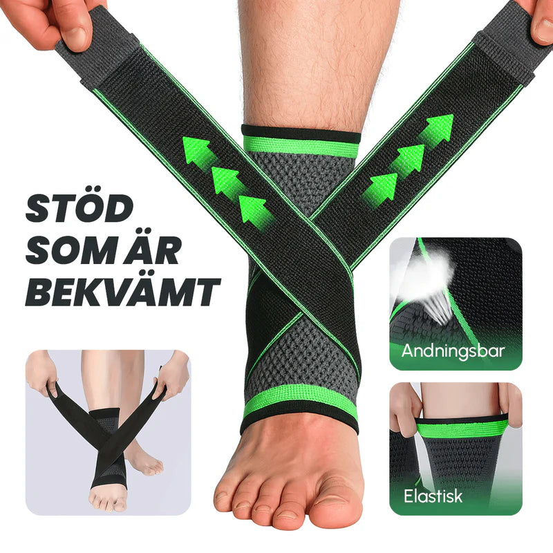 Kifaya – Justerbar stödbandage för fotleden