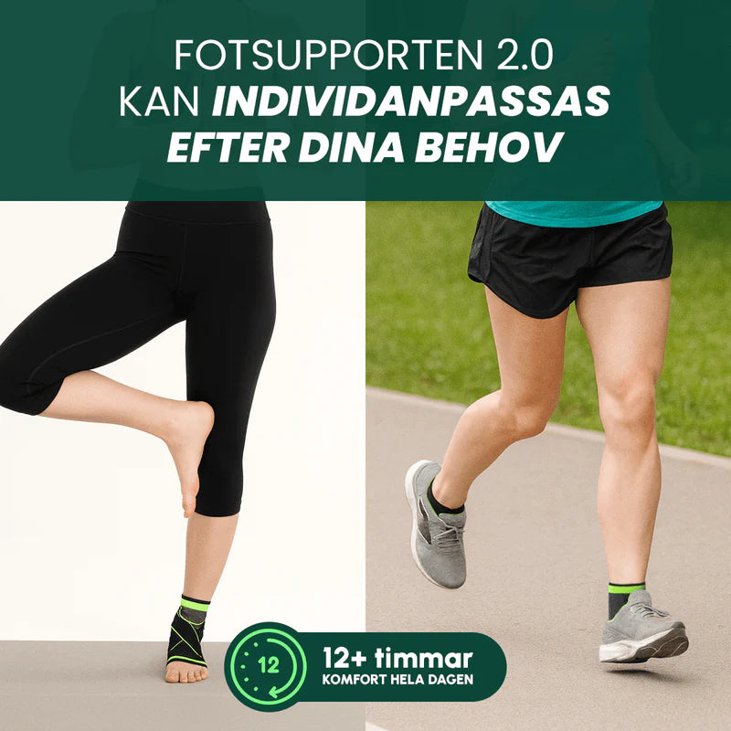 Kifaya – Justerbar stödbandage för fotleden