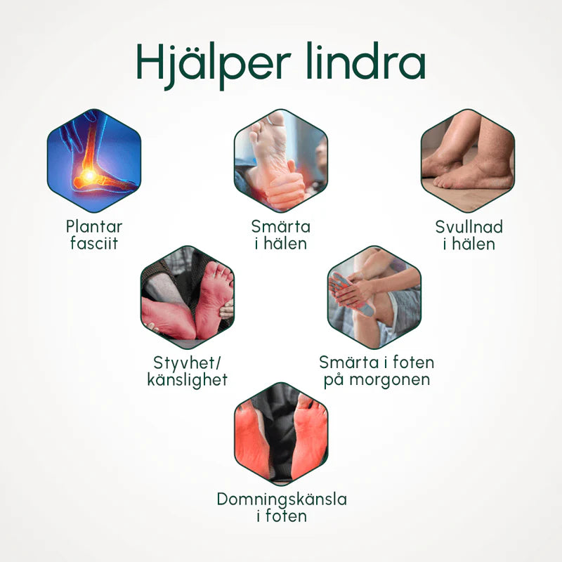 Kifaya – Justerbar stödbandage för fotleden