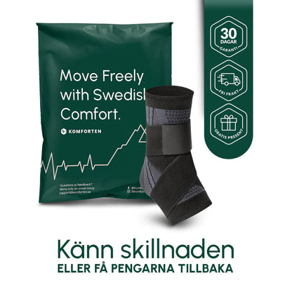 Kifaya – Justerbar stödbandage för fotleden