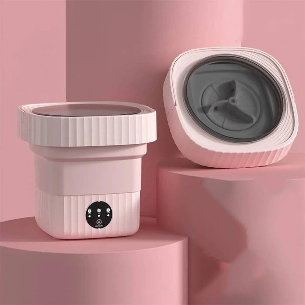 Kifaya – Bärbar, hopfällbar tvättmaskin