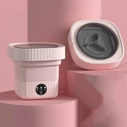 Kifaya – Bärbar, hopfällbar tvättmaskin