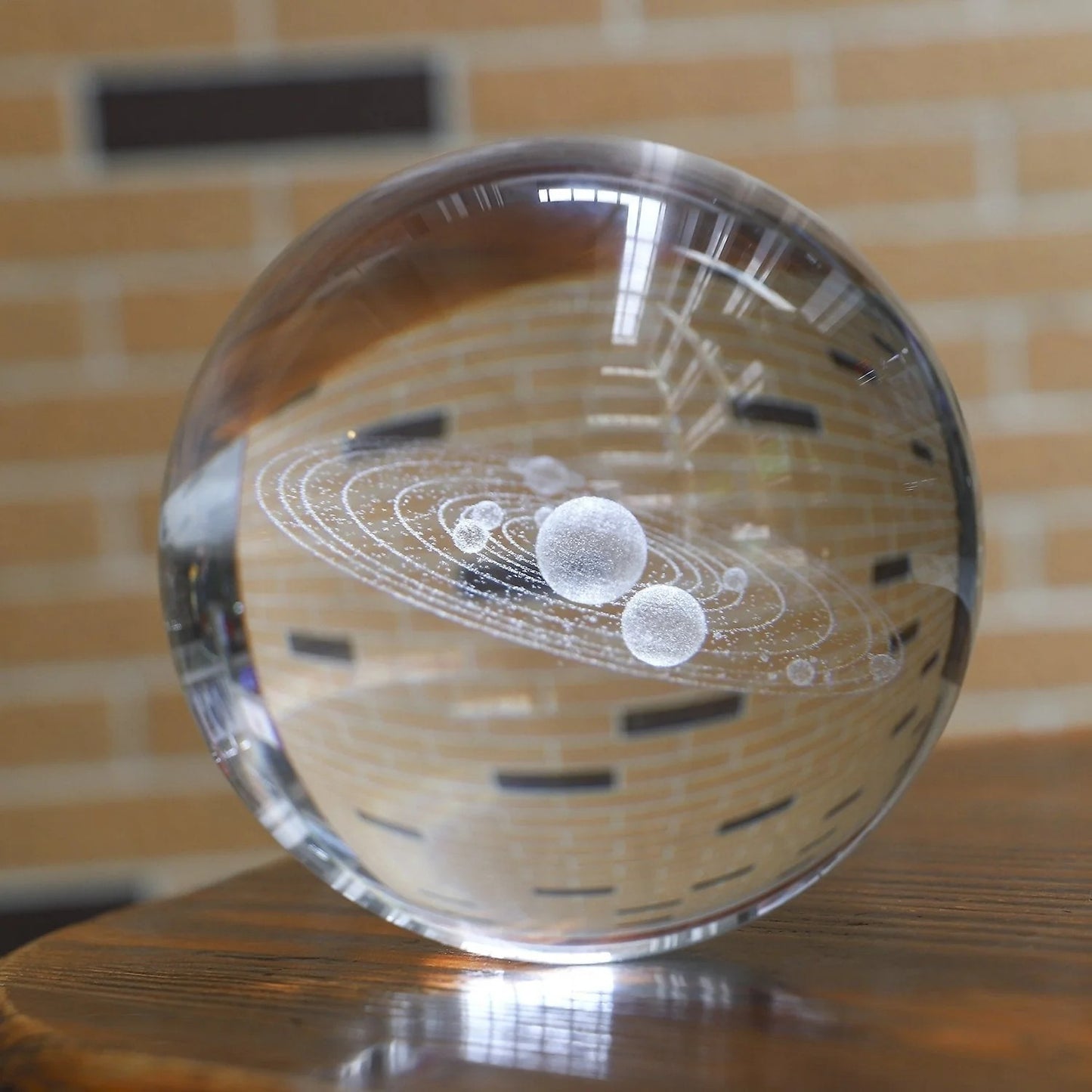 Kifaya - Lysande 3D-kristallkula