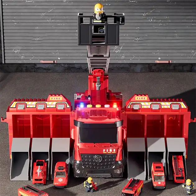 Kifaya - brandbil med brandmandskab og vandkanon